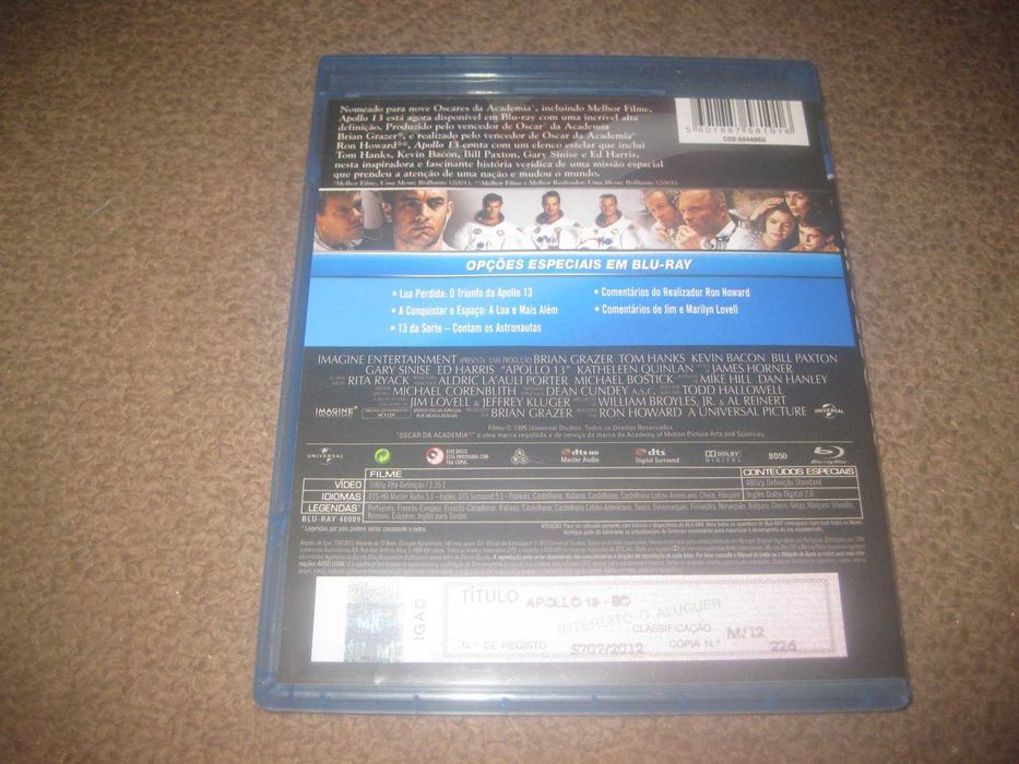 Blu-Ray "Apollo 13" com Tom Hanks