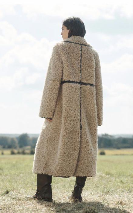 Пальто дублянка Zara Limited edition