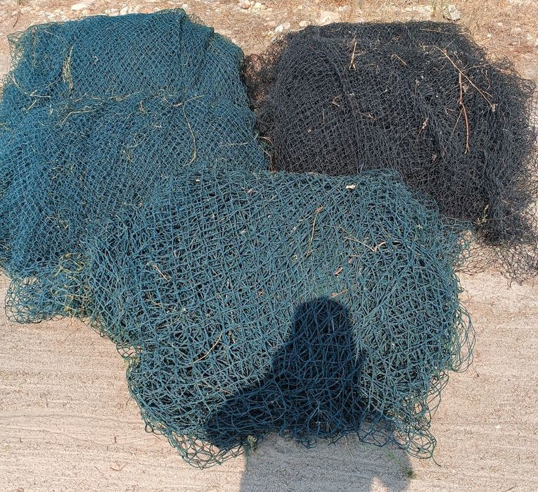 Rede cobertura viveiros polietileno