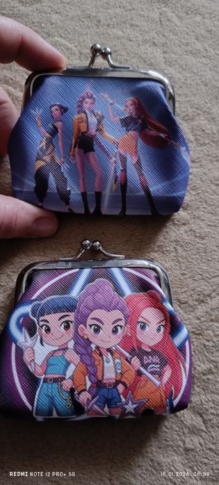 Гаманець для монет, кошелек. К_рор. Румі , Зої, Міра. Хантрікс.