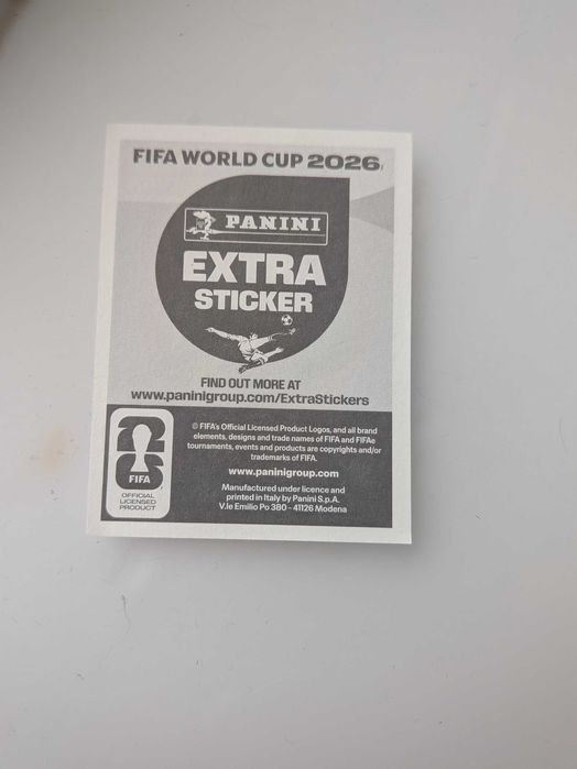 Alphonso Davies Extra Sticker Bordô 2026