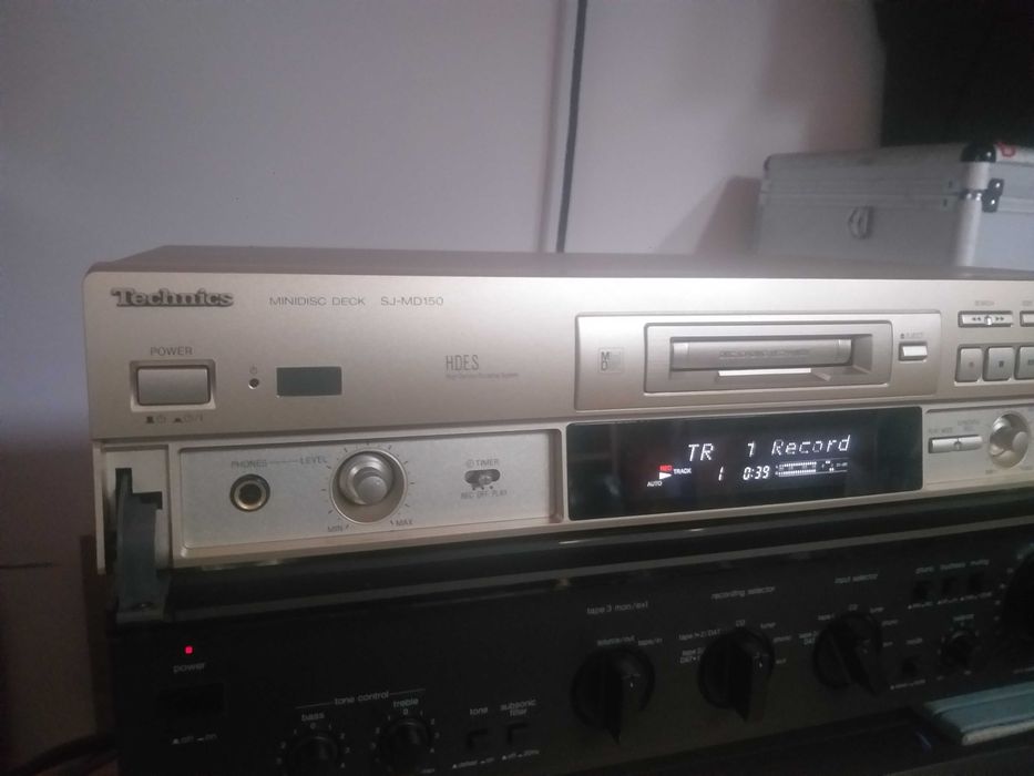 動作確認済み】TECHNICS テクニクス SJ-MD150 MDデッキ 動作確認済み