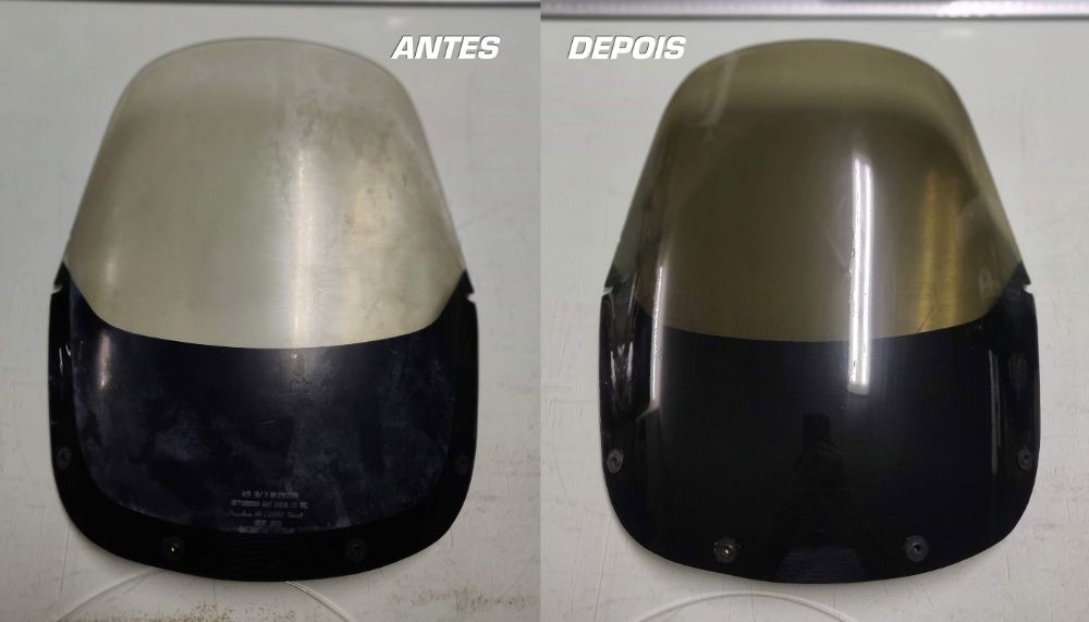 Película Translucida Preta p/ Escurecimento de Vidros Motos e Viseiras