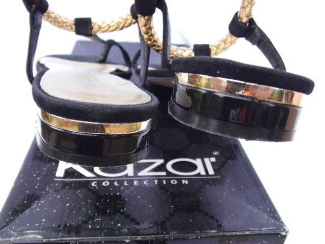 Kazar skórzane sandałki japonki 36