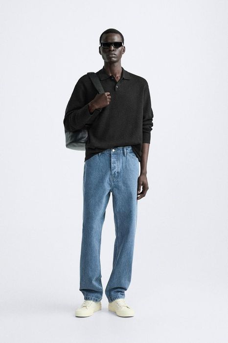 Чоловічий светр поло Zara