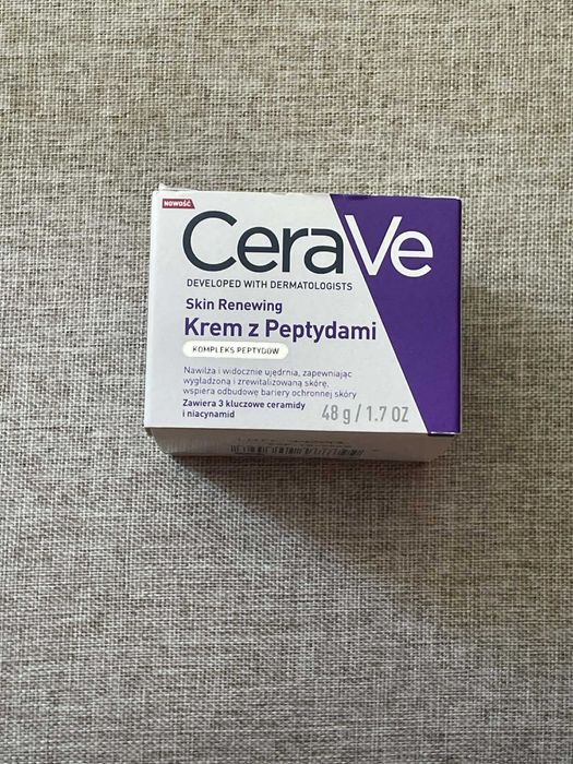 CeraVe Skin Renewing krem z peptydami 48 g