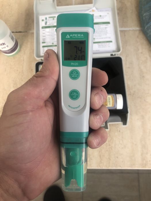 PH Medidor de pH PH20 da Apera para piscinas