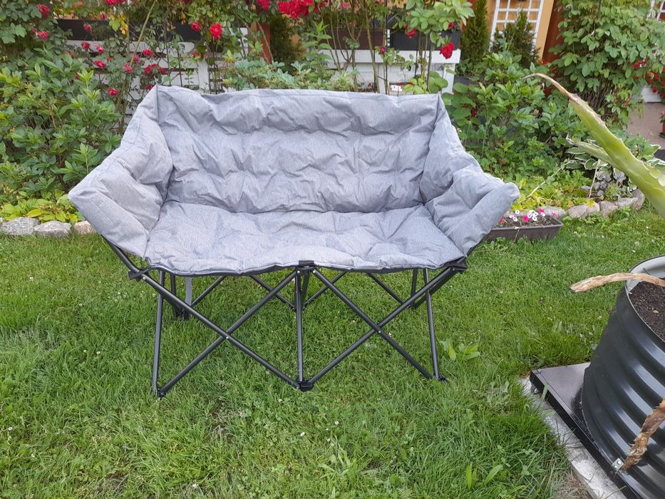 Sofa kempingowa składana dla 2 osób krzesło turystyczne