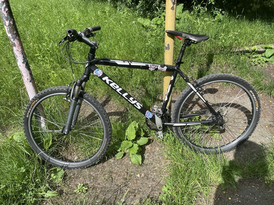Велосипед Kellys на крутом обвесе Shimano Deore LX (Япония)