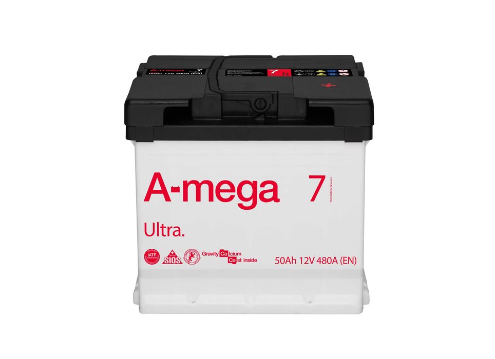 Akumulator Amega 50 Ah 480 A ULTRA M7