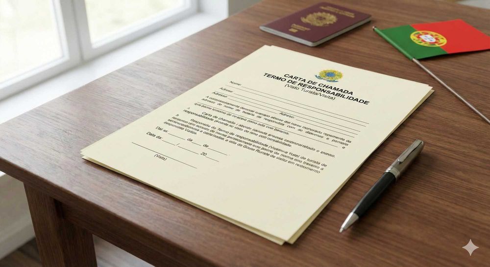 Carta de Chamada / Termo de Responsabilidade (Visto Turista/Visita)