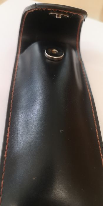 Дорожный кожанный чехол gillette