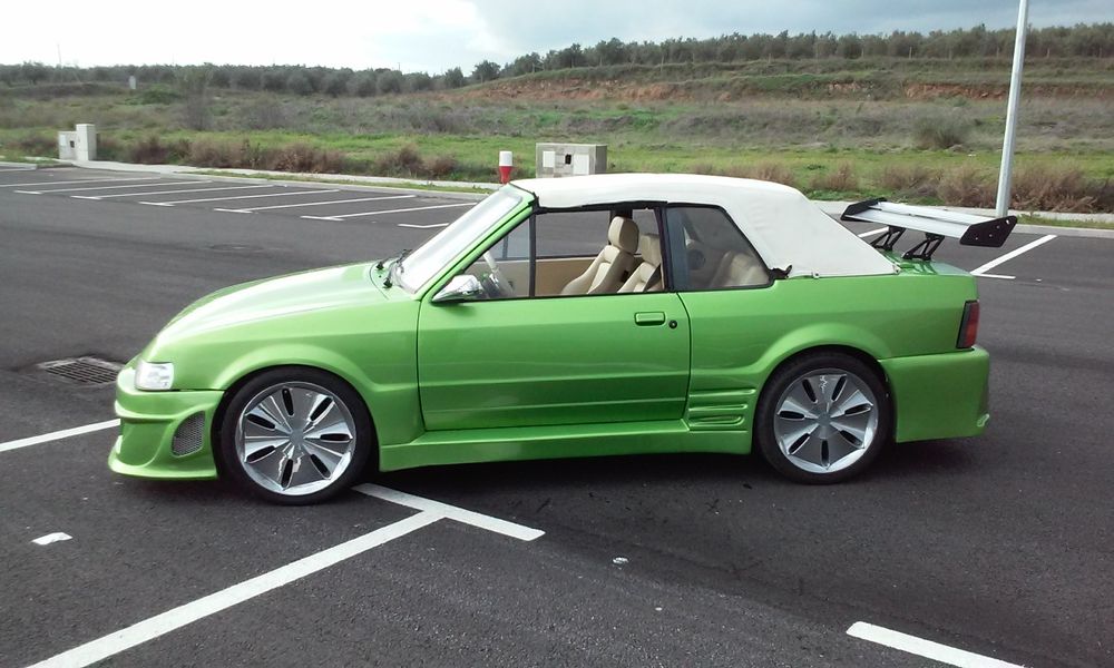 Ford Escort XR3i Descapotável Tunning efi 1.6 Gasolina