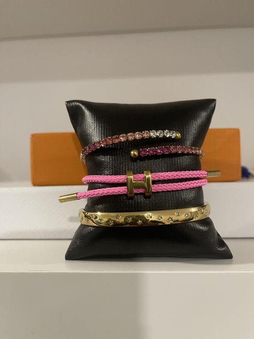 Conjunto pulseiras de luxo (Hermes)