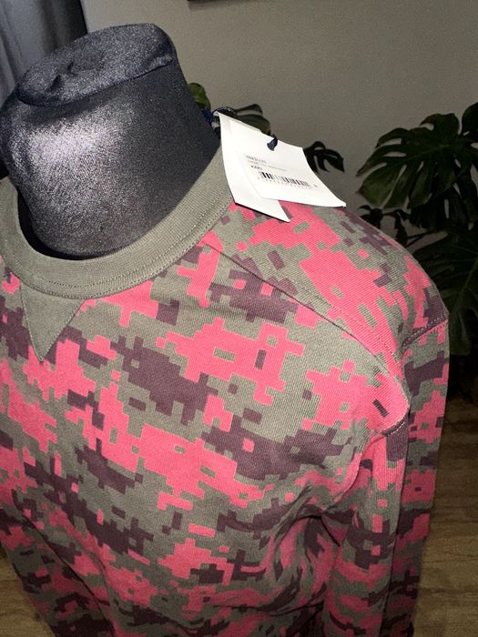 Montlimart bluza khaki i róż S