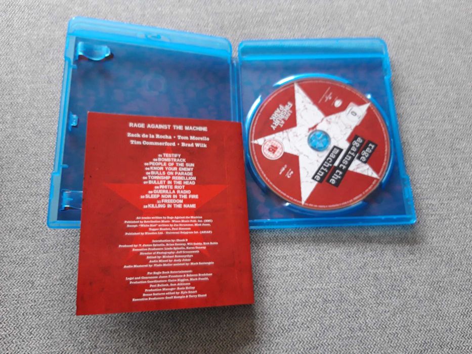 BluRay musical "Live at Finsbury Park" dos Rage against the Machine
