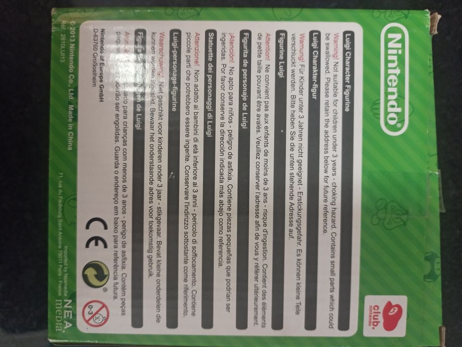 The year of Luigi 30th. Luigi's Mansion 2 Estátua Club Nintendo