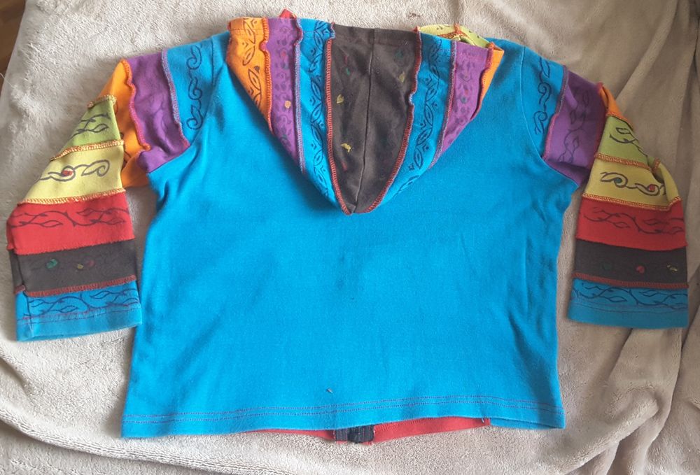 Casaco de algodão  - tam 8/9 anos