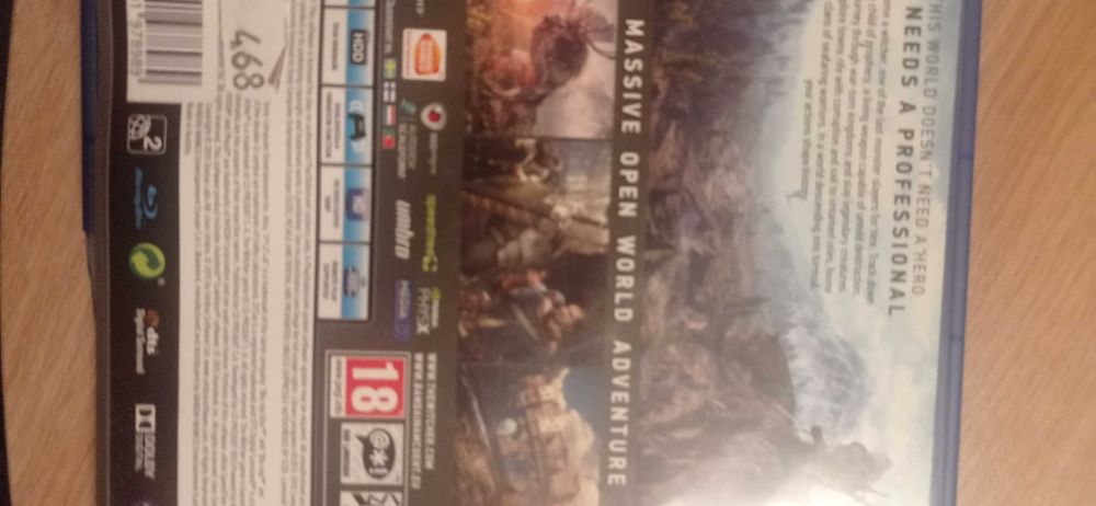 Gra Wiedźmin 3 dziki gon na ps 4