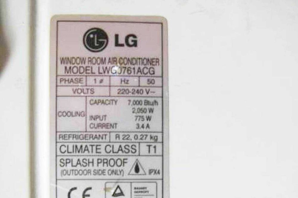 Кондиционер L G 07000  для окон