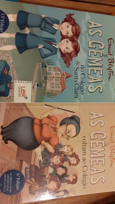As Gémeas de Enid Blyton 2 livros