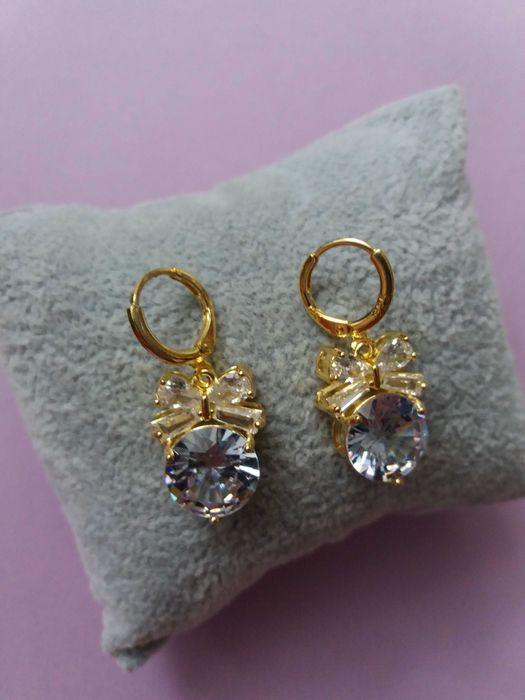 kolczyki damskie kokardki