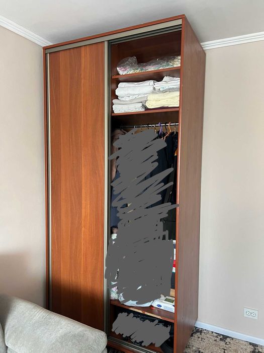 Шафа купе на дві секції