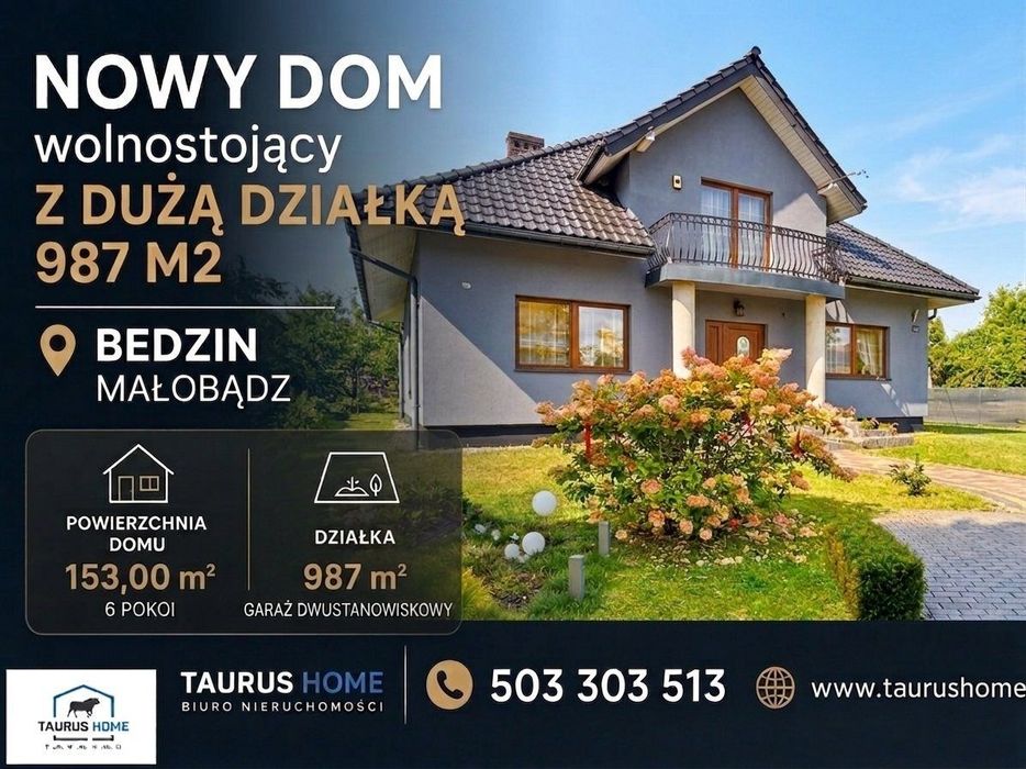 Przestronny Dom Z Dużą Działką W Centrum Będzina .