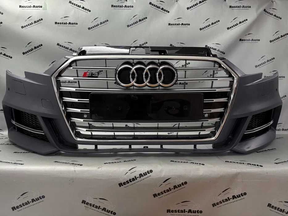Передній бампер ауди а3 8в Audi A3 8V 2016-2020 року | в стилі S3 Бампер RS3 16-20 S Line Бампер в зборі S3