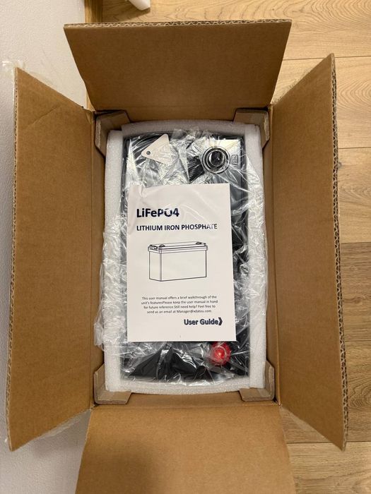 Новий акумулятор LiFePO4 12V 100Ah