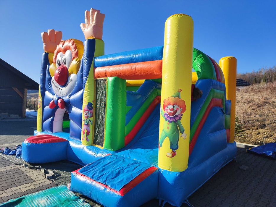 Dmuchana zjeżdżalnia. Plac zabaw dla dzieci. Wolne terminy 2026!