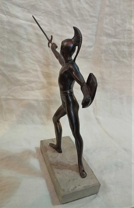 Figura Guerreiro Bronze