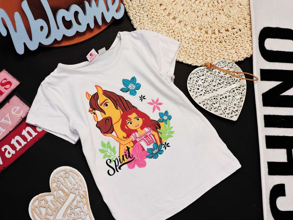 Lupilu - bluzeczka t-shirt księżniczka Spirit r 122/128