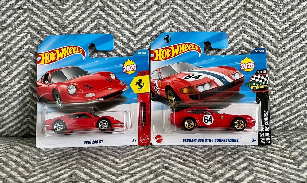 Модель Hot Wheels Ferrari Dino 206 GT