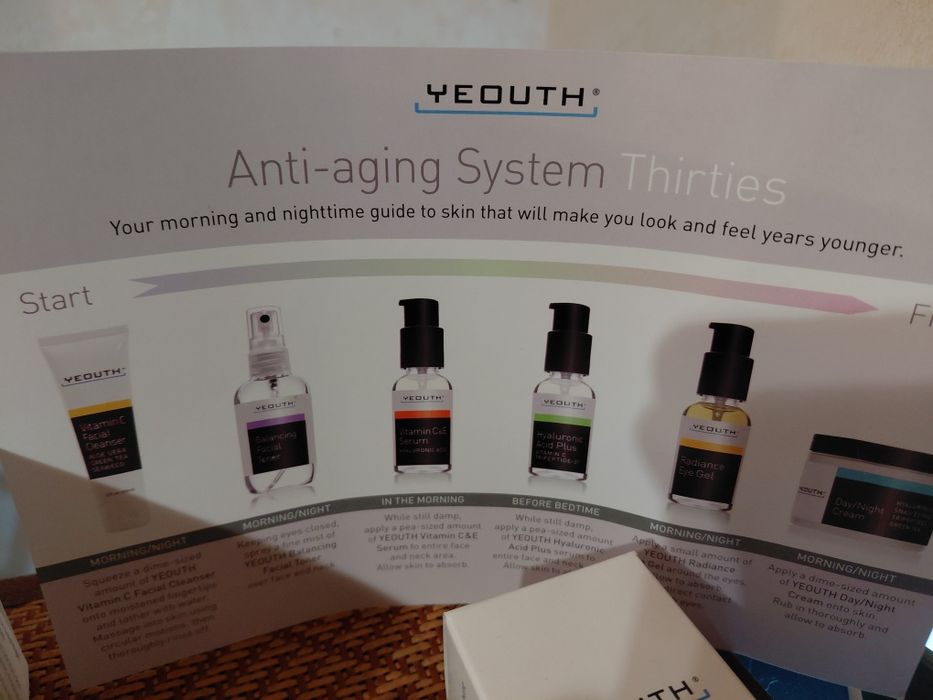 YEOUTH, омолоджувальна система, Thirties, набір із 6 предметів