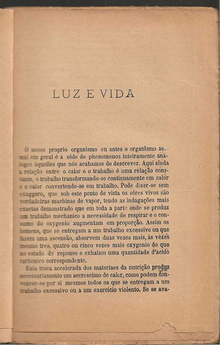 Luz e Vida – Volume II – Edição de 1889