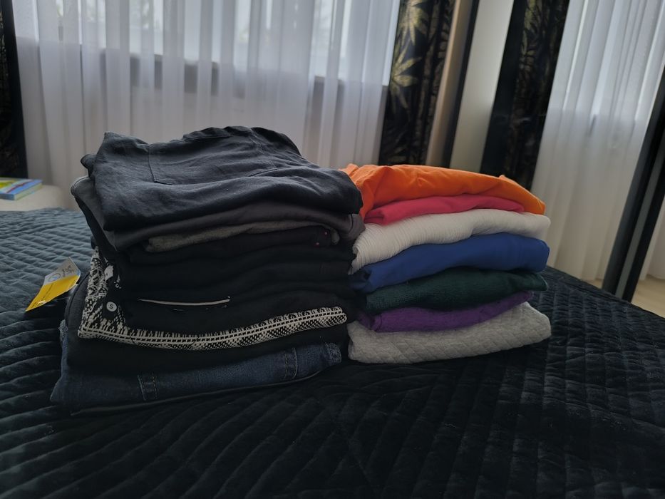 Paka ubrań damskich okazja wyprzedaż XS i s