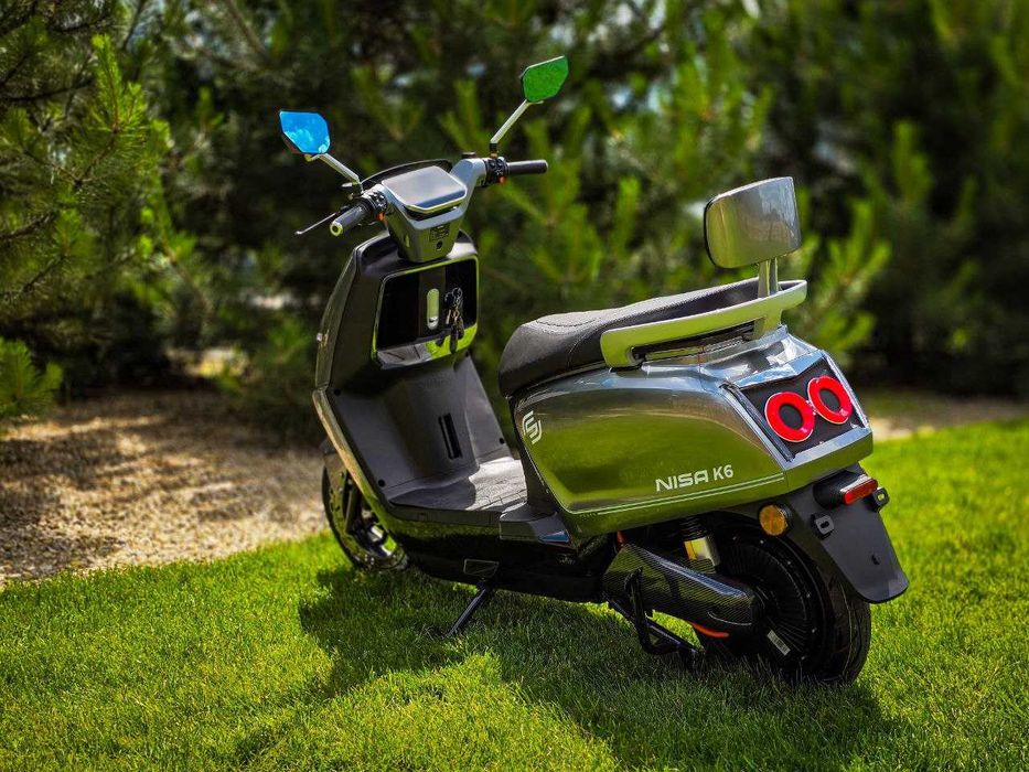 Електроскутер NISA K6 • Документи • До 80 км ходу • Гарантія • Артмото