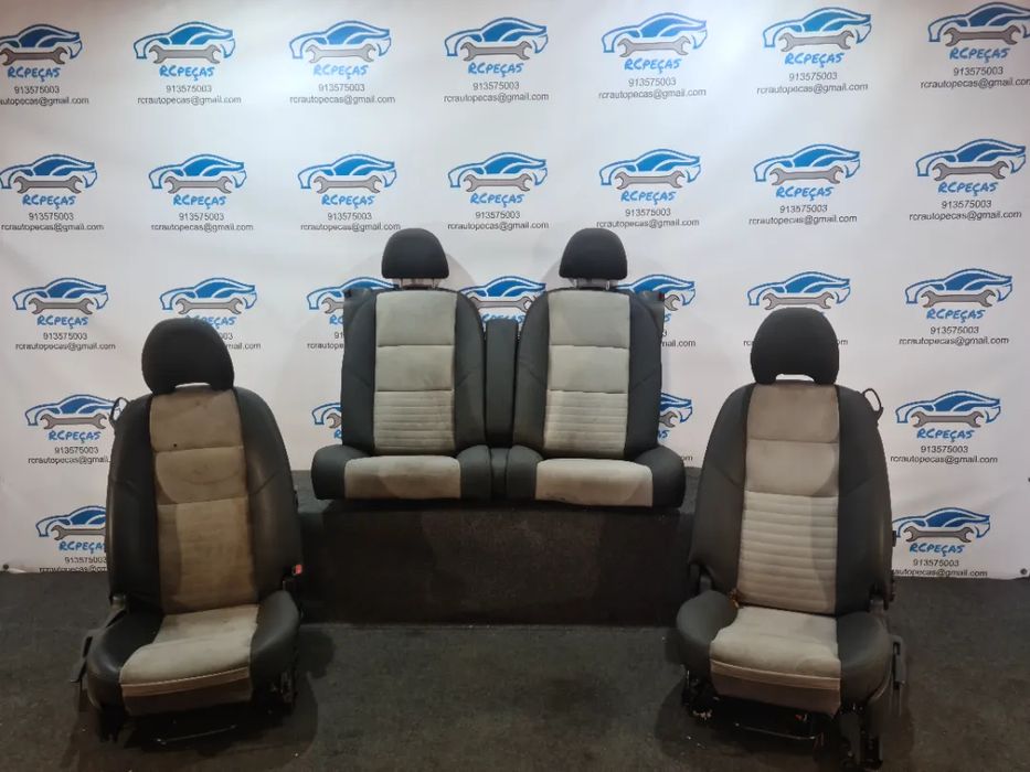 BANCO BANCOS PELE FRONTAL FRENTE TRASEIRO TRÁS AIRBAG VOLVO C30 533