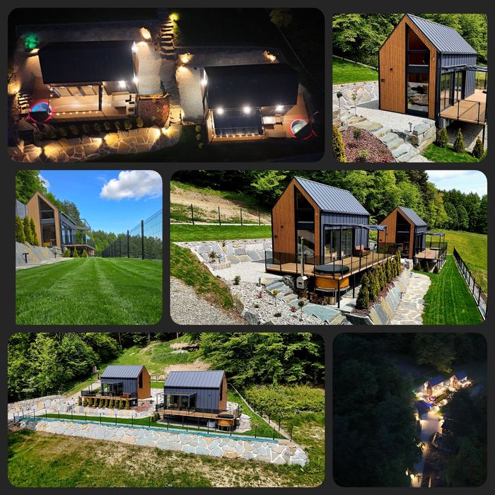 Domki Leśna Enklawa  na Ferie,Sauna,jacuzzi,las,wolne terminy OKAZJA