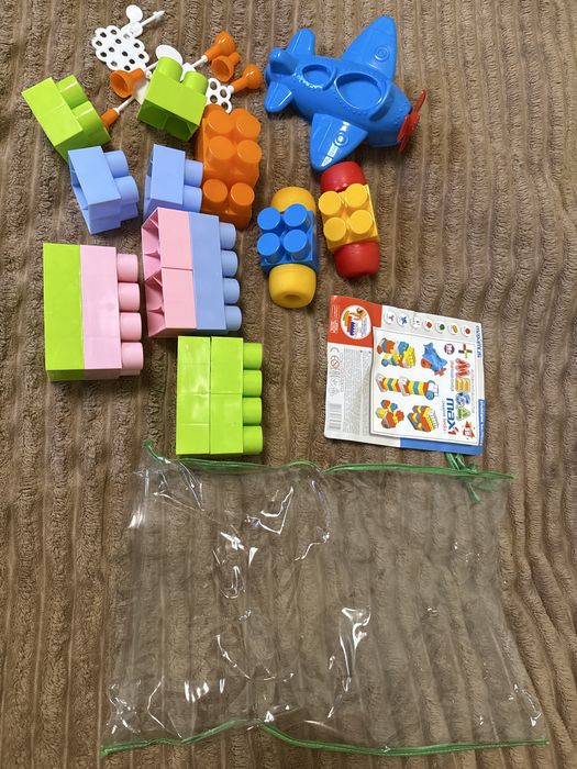 Конструктор дитячий на 35 елементів, ТМ Максимус