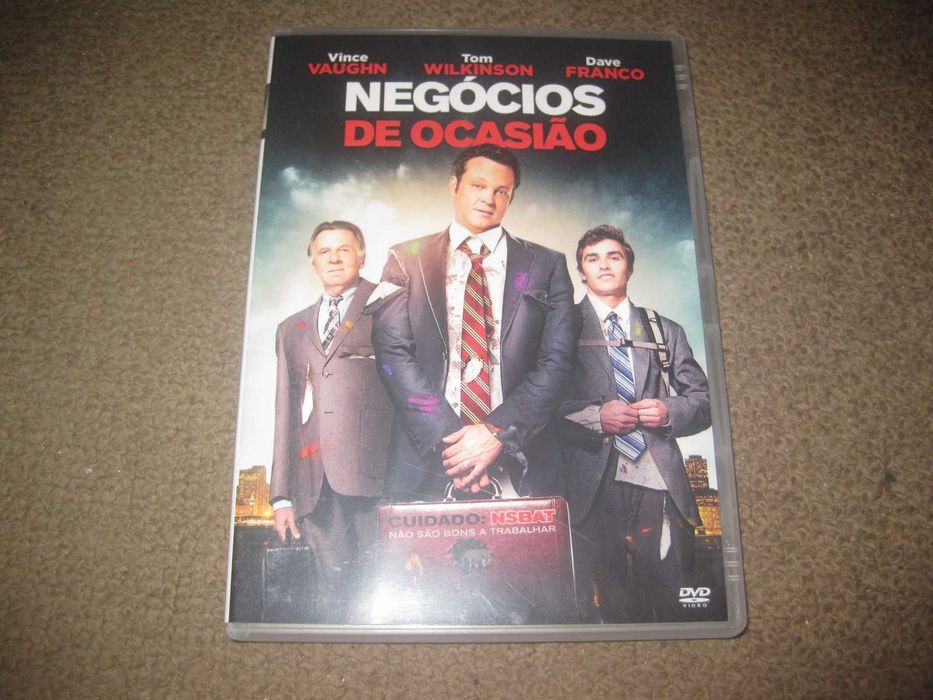 DVD "Negócios de Ocasião" com Vince Vaughn