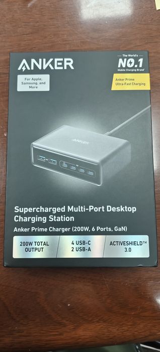 Anker Prime Gan 200 W (A2683341) багатопортовий блок живлення