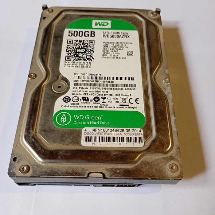 HDD 500Gb para Desktop
