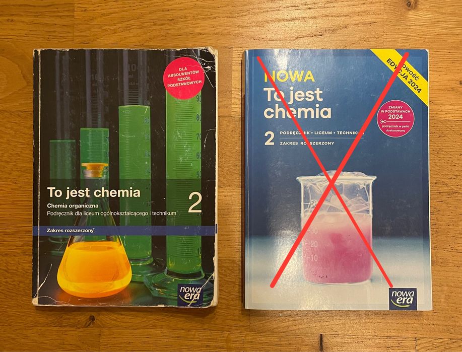 Podręczniki od chemii klasa 2 (zakres rozczerzony)