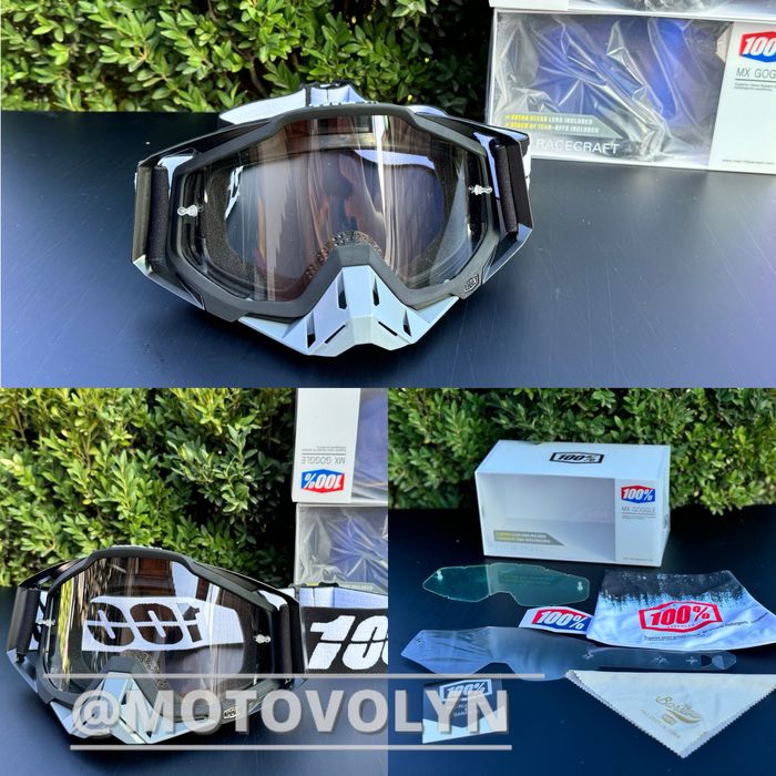 Кросові мото окуляри 100%