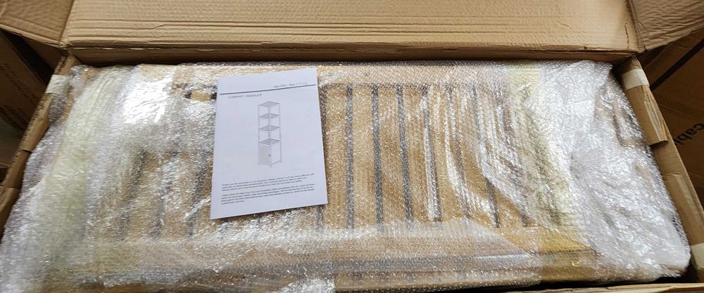 Szafeczka Bambusowa, łazienkowa, do przechowywania,  wysoka