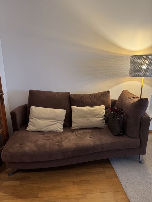 Sofa 2 modulos caramelo