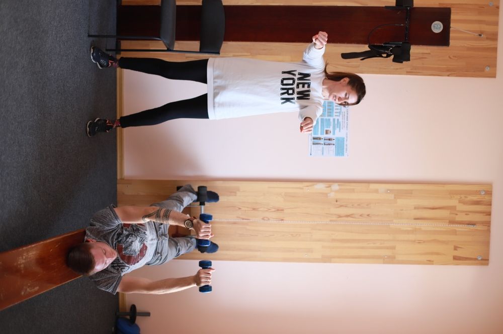 Занятия ЛФК на профилакторе Евминова в Одессе