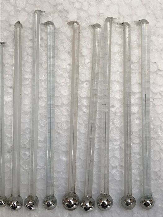 Ртутні термометри для барометрів та метеостанцій